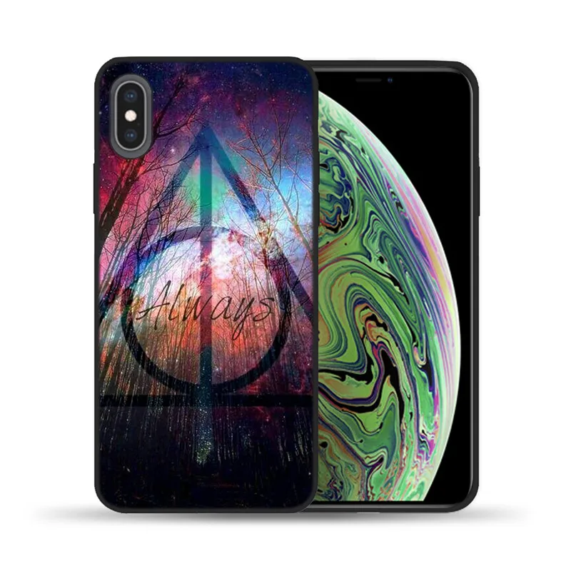 1 Чехол для телефона Always Hogwarts Comics Дизайн Мягкий силиконовый чехол s для iPhone X XS 11 Pro Max 7 6 6S 8 Plus 5S SE XR TPU чехол - Цвет: 1