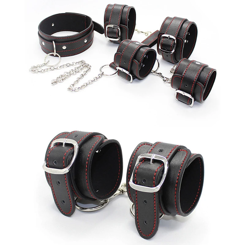 Аксессуары для секс игрушек ошейник собак Кожевенная одежда флирт пар собачья