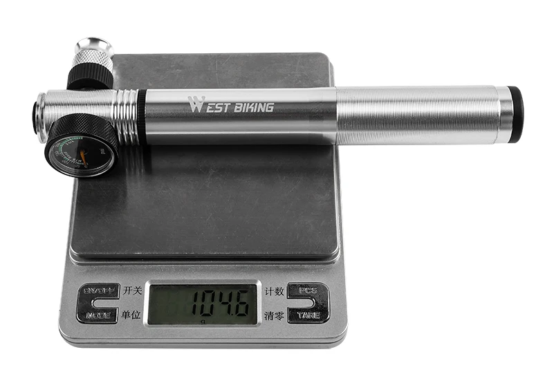WEST BIKING портативный велосипедный насос 150PSI Presta/Schrader Road MTB горный велосипед насос велосипедный насос ручной насос для велосипеда