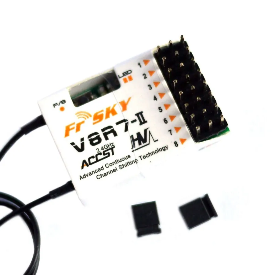FrSky V8R7-II 2 4G 7-канал под высоким давлением приемник спутникового приемника с ДПФ DJT