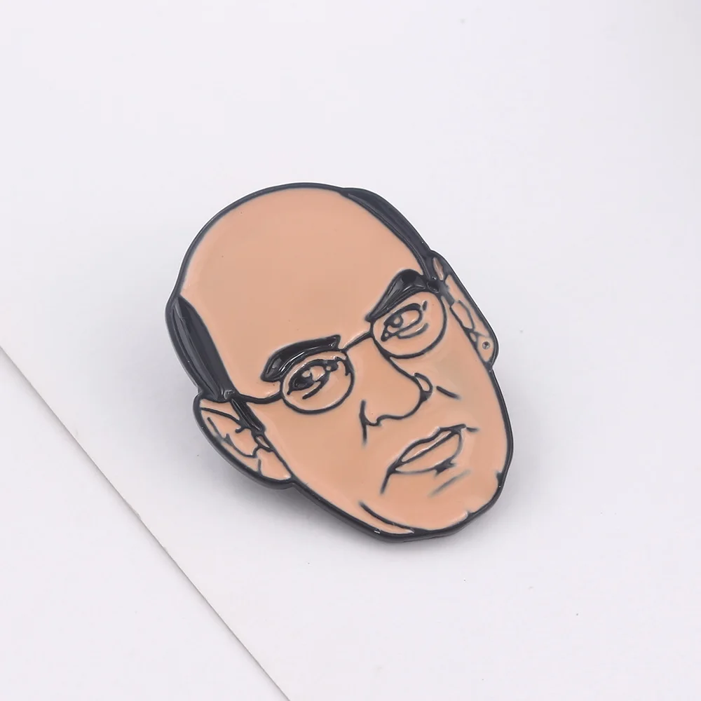 X файлы эмалированная булавка винтажная 90s телефонная застежка для броши рубашка