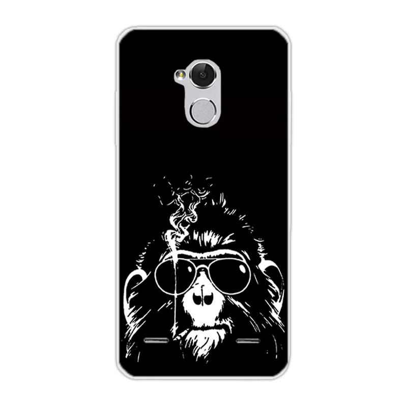 Для zte Blade BA2 V7 Lite 5,0 дюймов Задняя Крышка Прозрачный мягкий силиконовый чехол для телефона zte BA2 для zte V7Lite Тонкий чехол