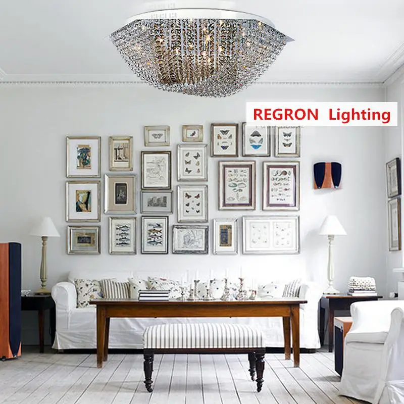 Охлаждающие Роскошные потолочные светильники шестигранные светодиодные лампы с