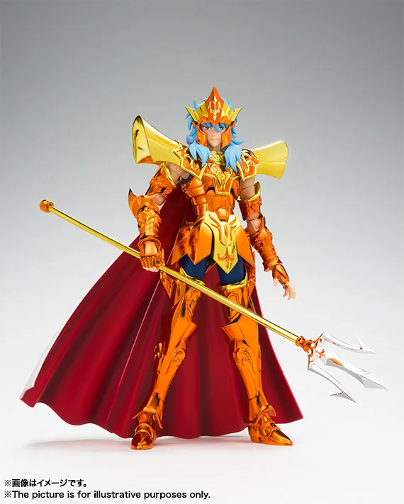 100% Оригинальный BANDAI Tamashii Наций Saint Cloth миф экс фигурка морской император Посейдон