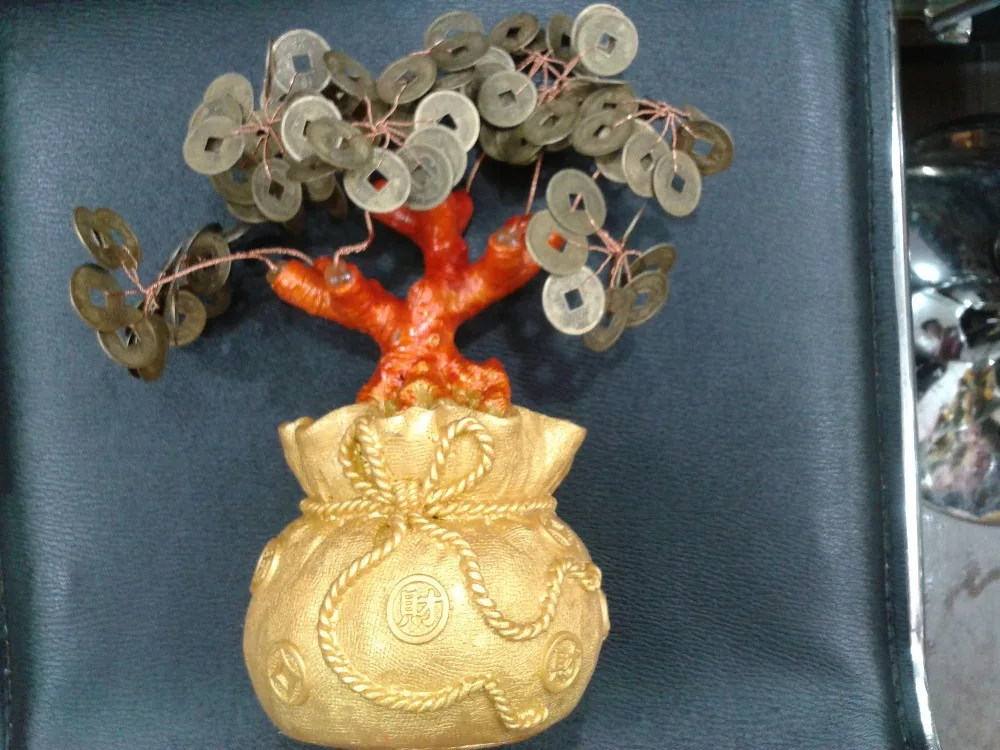 6 29 &quotH фэн шуй счастливое китайское Восточное японское бонсай монета денежное