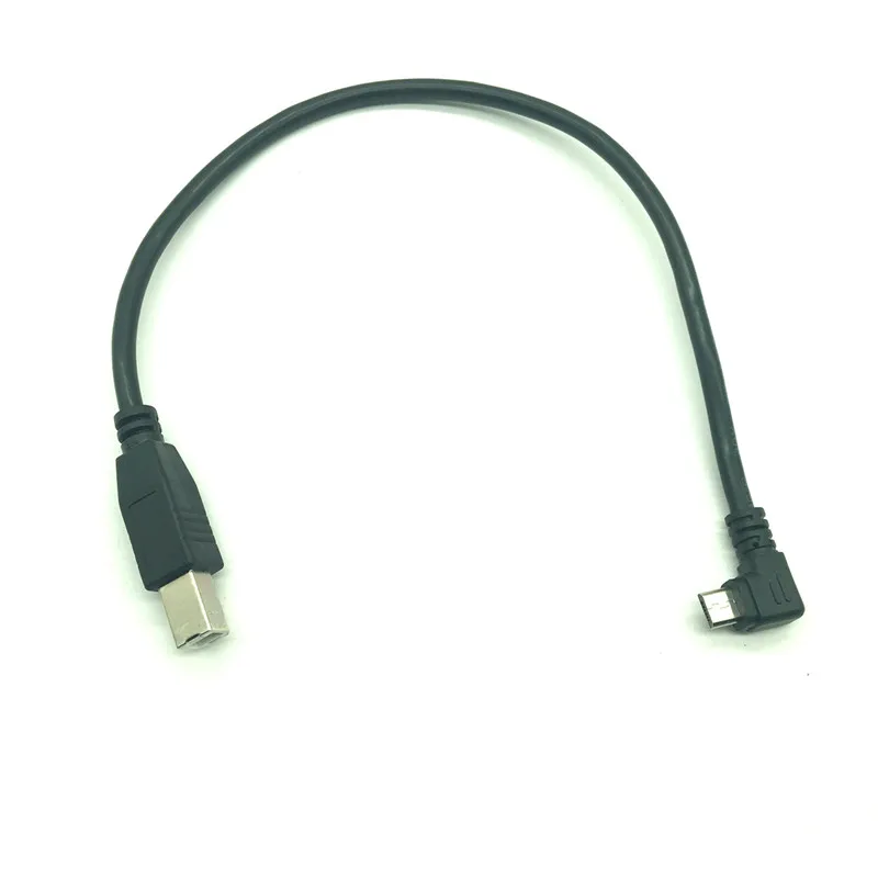 Подробная информация о микро USB 90 градусов левый и правый угловой OTG к стандарту B
