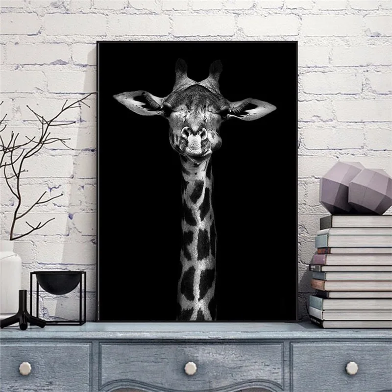 Лидер продаж животные холст живопись настенное искусство картина для гостиной