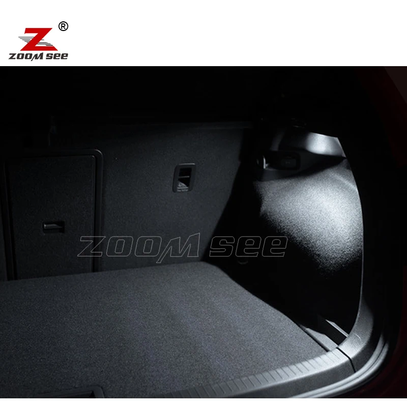 12 шт. светодиодный светильник номерного знака + внутренний набор купольных ламп