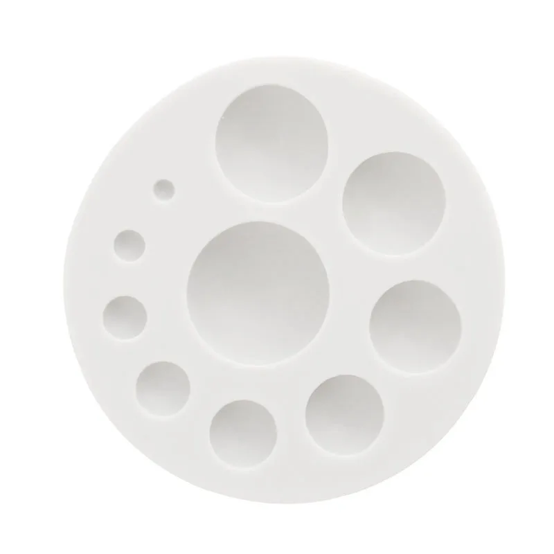 Круглый Форма полусферической формы торта Еда Класс Силиконовый Шоколад помадка