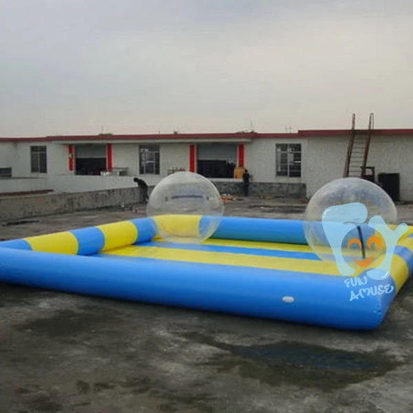 Надувной бассейн Zorb 4 м на 6 для коммерческого использования 2 шт. прогулок по воде