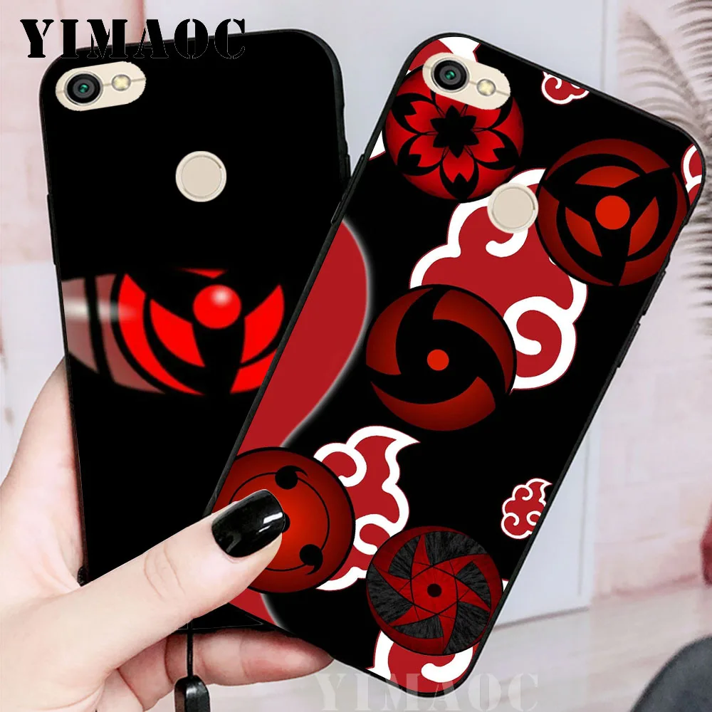 YIMAOC логотип Akatsuki Наруто черный мягкий силиконовый чехол для Xiaomi Redmi Note 6 Pro 7 S2 Go Cover