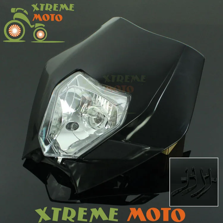 Универсальный светодиодный налобный фонарь уличный ДЛЯ CRF CR XR KTM YZ WR KX KLX RM RMX DR DRZ TC TE FE FC Enduro мотокросс