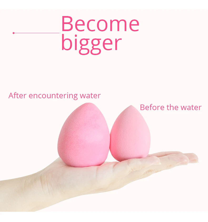 5Pcs Makeup Sponge Professional Cosmetic Puff Set For Foundation Concealer Cream Make Up Blender Soft Water Sponge Wholesale
