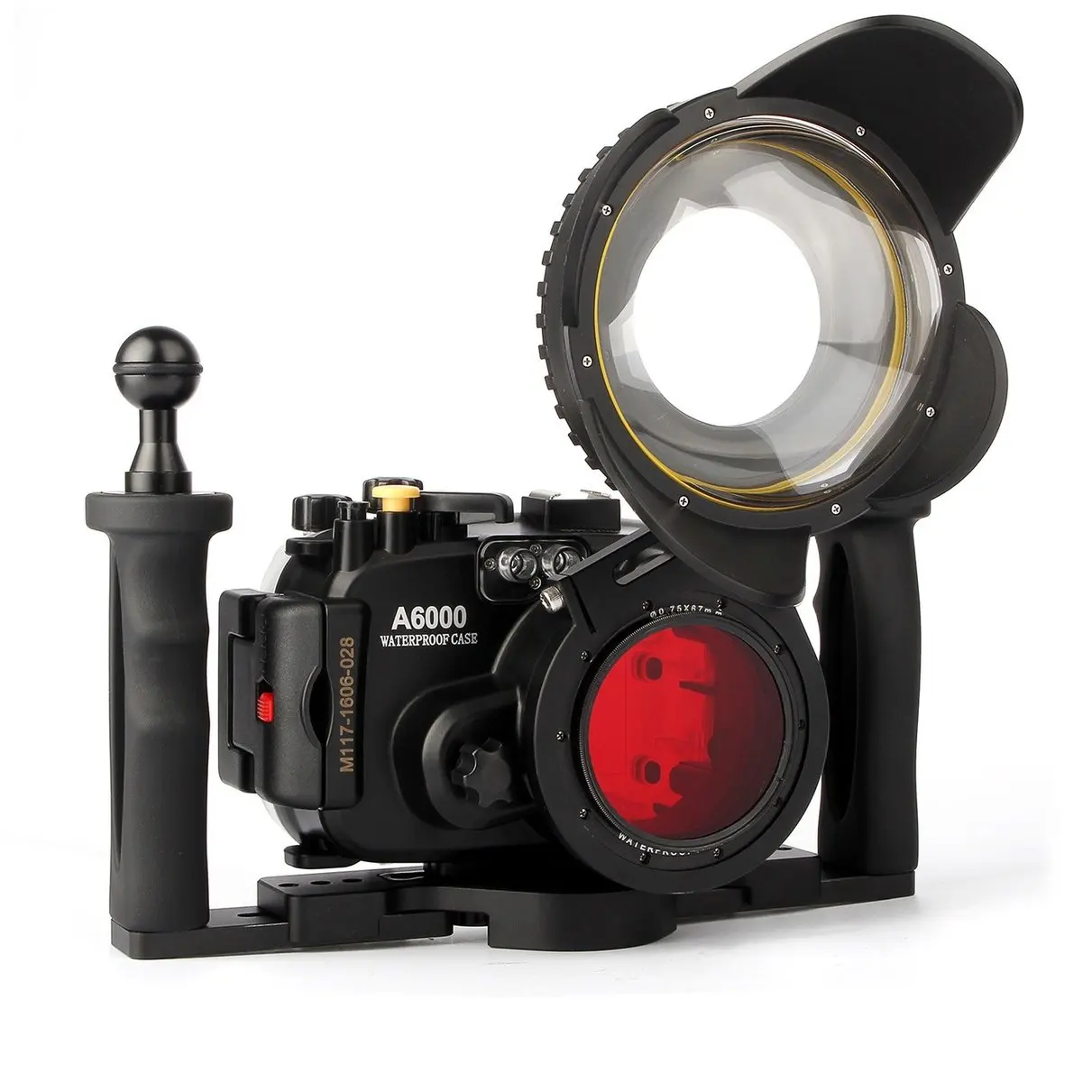 Водонепроницаемый корпус для подводной камеры сумка Sony A6000 w/16-50 мм объектив +