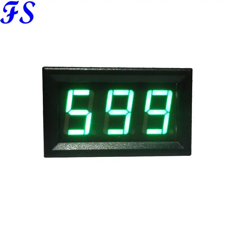 Светодиодный цифровой вольтметр постоянного тока 10V 30V 100V 300V 600V DC Напряжение