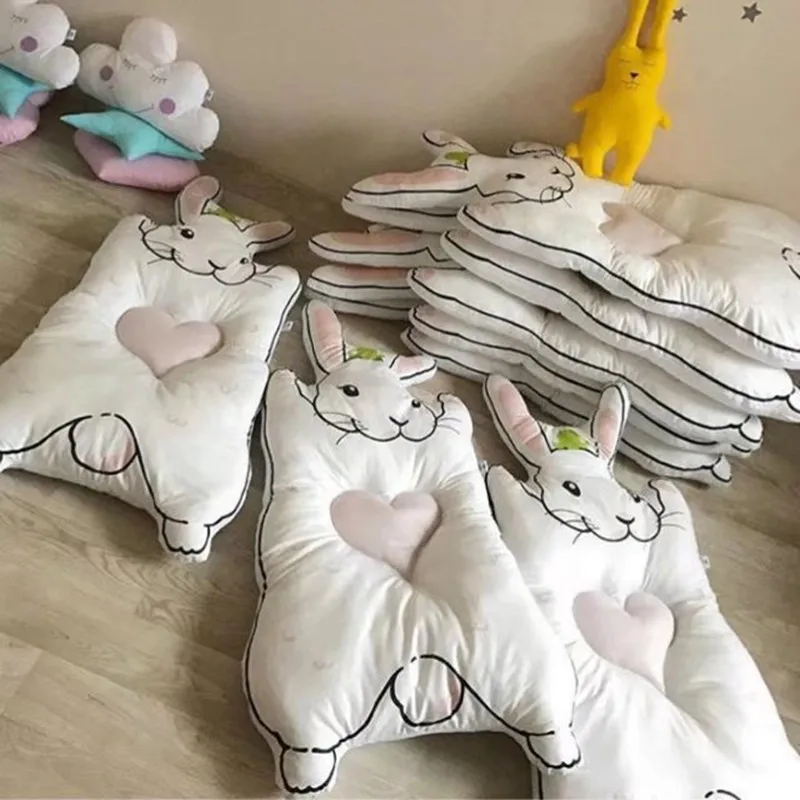 Детский игровой коврик женские зимние домашние тапочки с милыми кроличьими