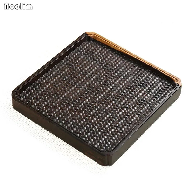 Поднос для чая NOOLIM из черного сандалового дерева китайская доска кунг фу блюдца с