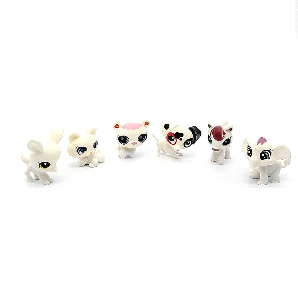 SAINTGI 20 штук Little Pet Shop LPS случайный Стиль игрушки Кот фильм фигурки мини ПВХ 4 6 см