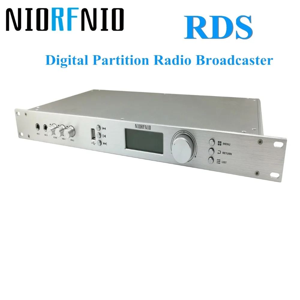 Производитель Бесплатная доставка 110 в 260 0 50 Вт Мощный NIO T50R fm pll передатчик с RDS