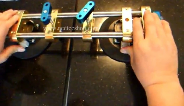 2 шт. 6 ''регулируемые каменные шва setters с алюминиевым чехлом для переноски | 150