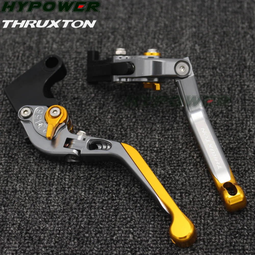 CNC Регулируемые рычаги тормозной муфты мотоцикла для Triumph thruкстон 2004 2005 2006 2007 2008