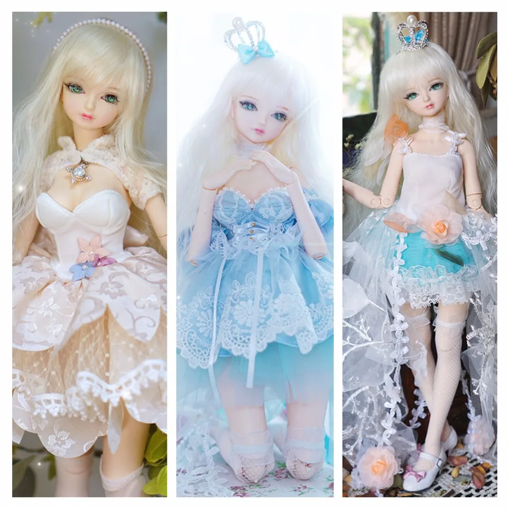 1/4 BJD Blyth кукольные № 10 волосы цвета блонд для наращивания механическое соединение тела с косметикой, включая кожу головы, глаза, одежда reborn для девочек ледяное