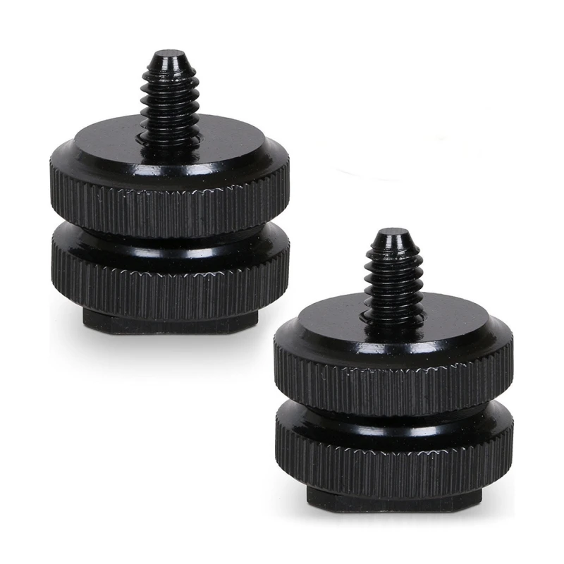 Штатив и аксессуары для вспышки типа горячий башмак с двумя металлическими