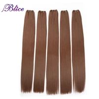 blice synthetic hair extensions 5 pieceslot 26 inch 30 yaki straight hair weaving long length 100gpiece all colors available