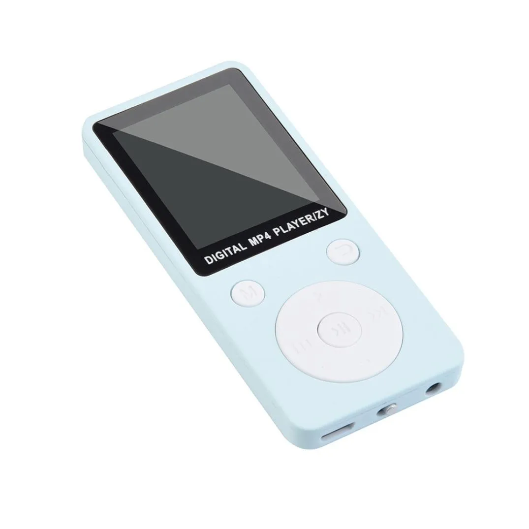 light blue Стильный портативный MP3 стерео музыкальный плеер без потерь fm-рекордер кнопка управления электронной книги браузер#10 - Color: light blue