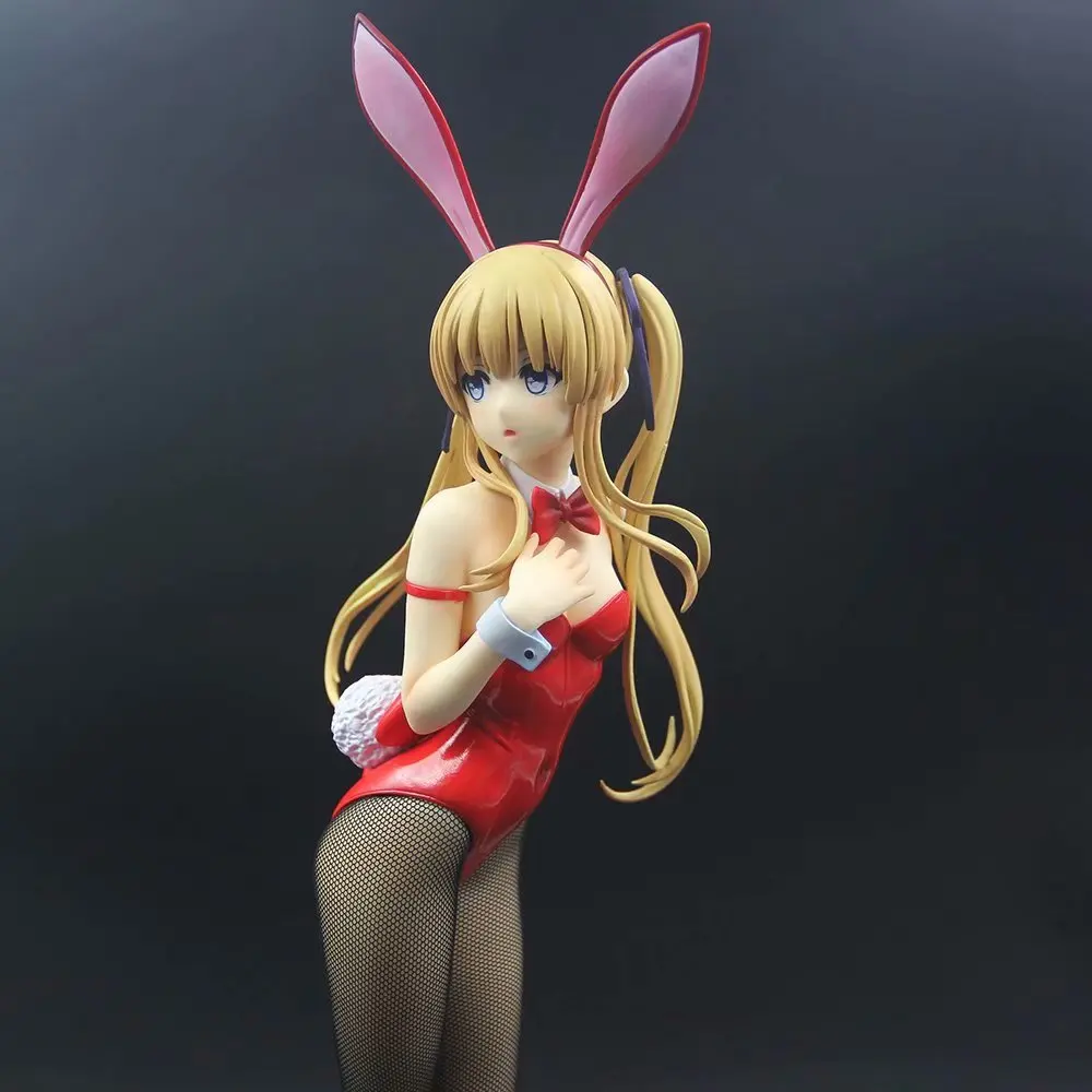 40 см Saenai Heroine No Sodatekata Аниме Фигурка эрири Спенсер Sawamura кролик версия модели ПВХ заячьи ушки 1/4 масштаб Brinquedos