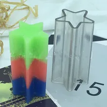DIY ручной плесень/свечи пентаграмма пластиковые формы/диаметр 7 2