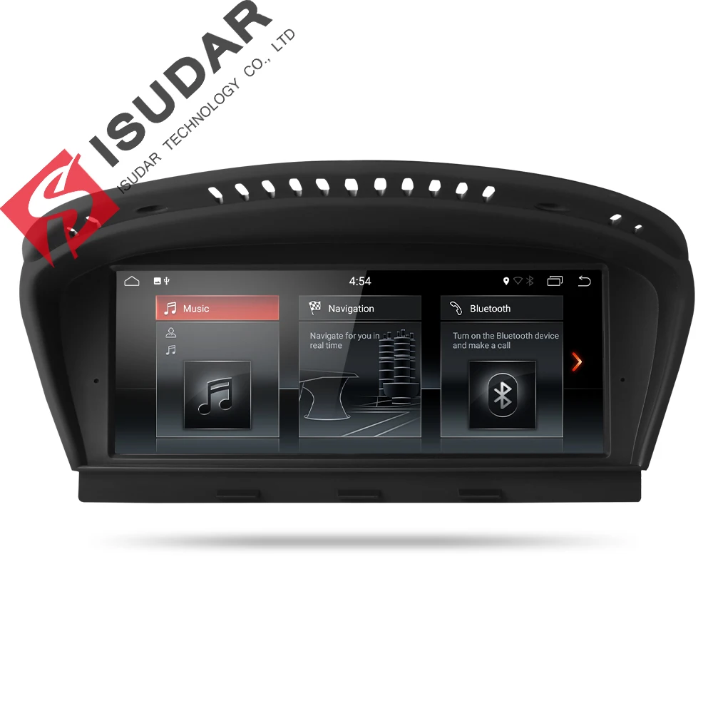 Isudar автомобильный мультимедийный плеер 2 din android 7.1.1 dvd 8 дюймов для BMW 3 Series 5 серии E60