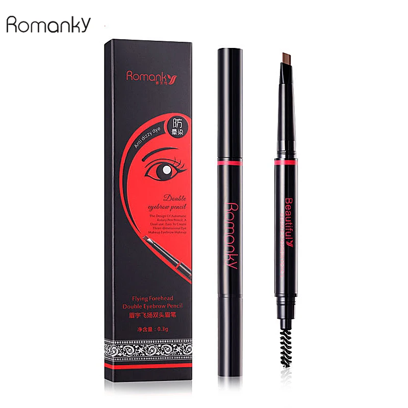 Brand 6colores 24hours lone-lasting natural eyebrow pencil enhancer cejas maquillaje brow brush tattoo waterproof | Красота и