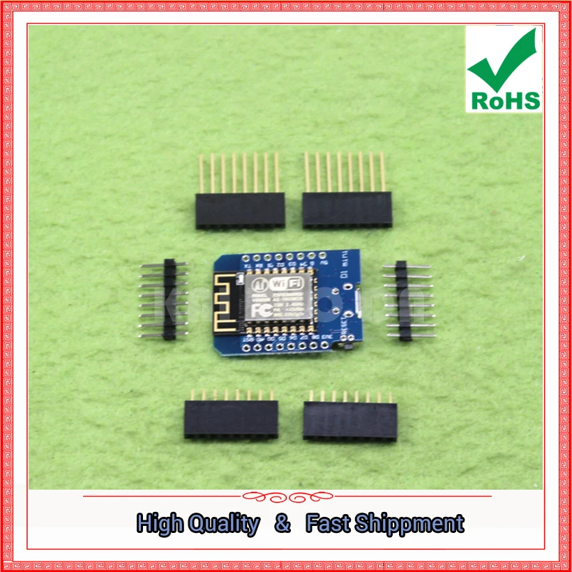 Мини D1 mini NodeMcu Lua WIFI модуль на основе ESP-12F ESP8266 макетная плата D5B4 | Электронные