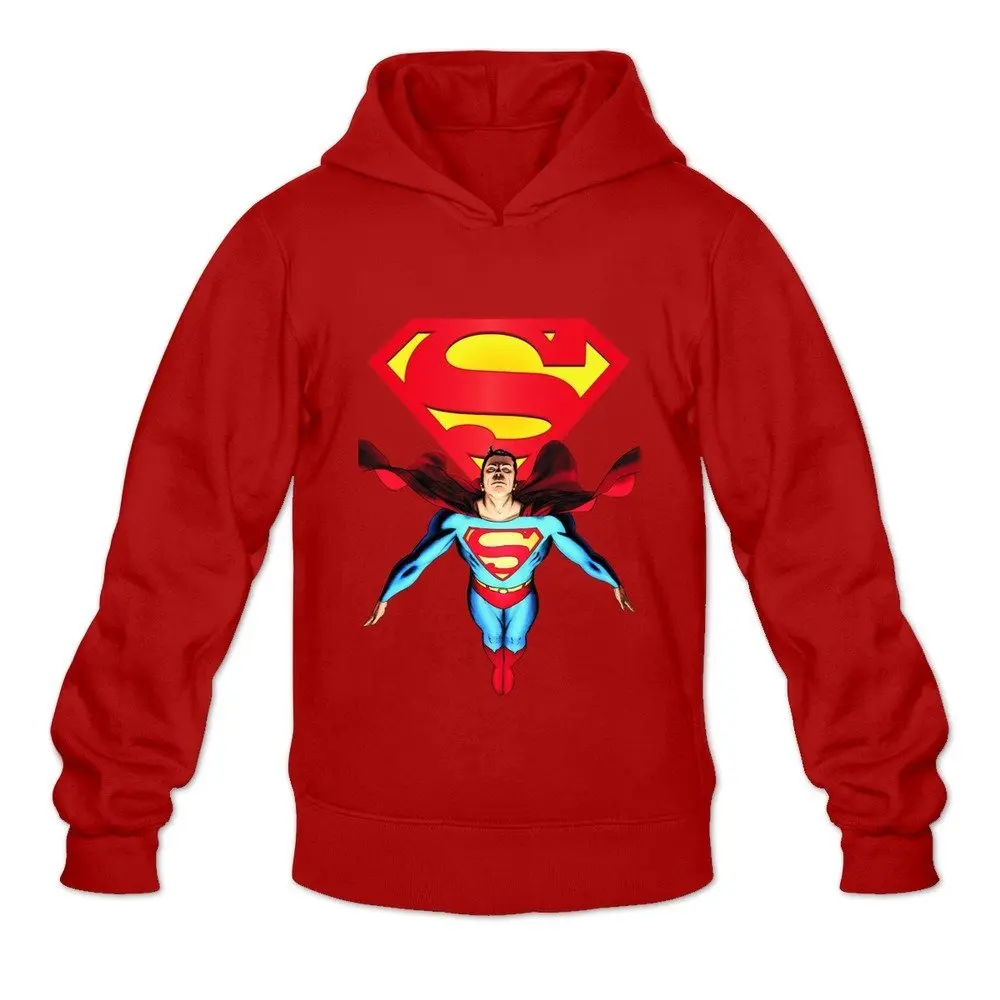 Мужская Супермен С Длинным Рукавом Длинными Рукавами Высокого Качества Теплый