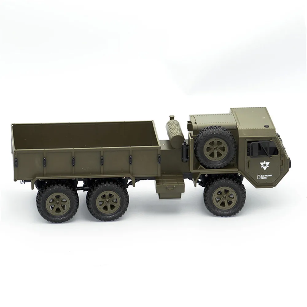 Fayee FY004A 1/16 2,4G 6WD 15 км/ч Rc автомобиль пропорциональный контроль армейские военные матовые автомобили RTR модель уличного автомобиля зеленый