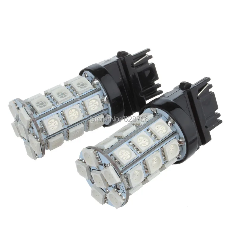 Автомобильный светодиодный светильник 27 SMD 5050 P27/7 Вт 1 шт. 3157 3156 | Автомобили и