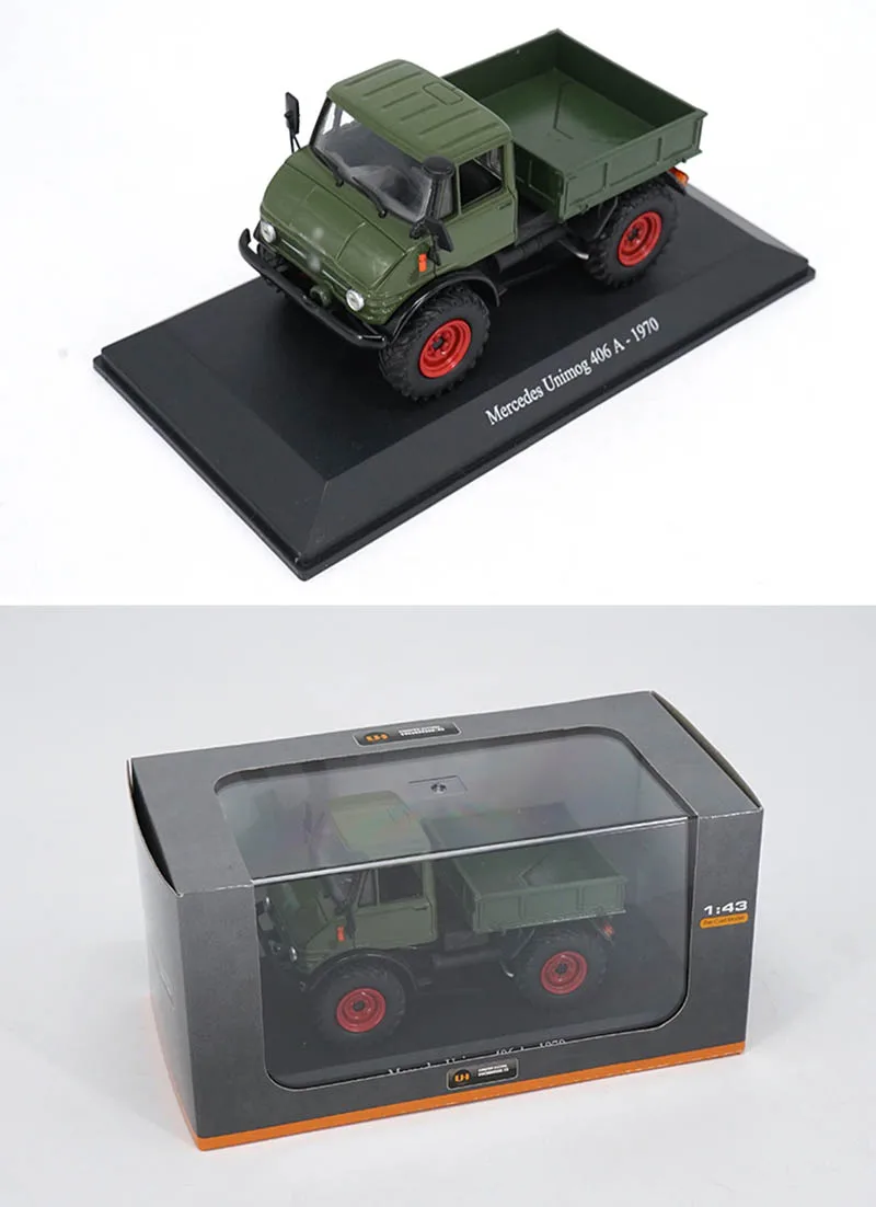 1/43 сплав Unimog 406A 1970 грузовик игрушечные модели машин коллекция автомобилей Модель автомобиля игрушки для детей