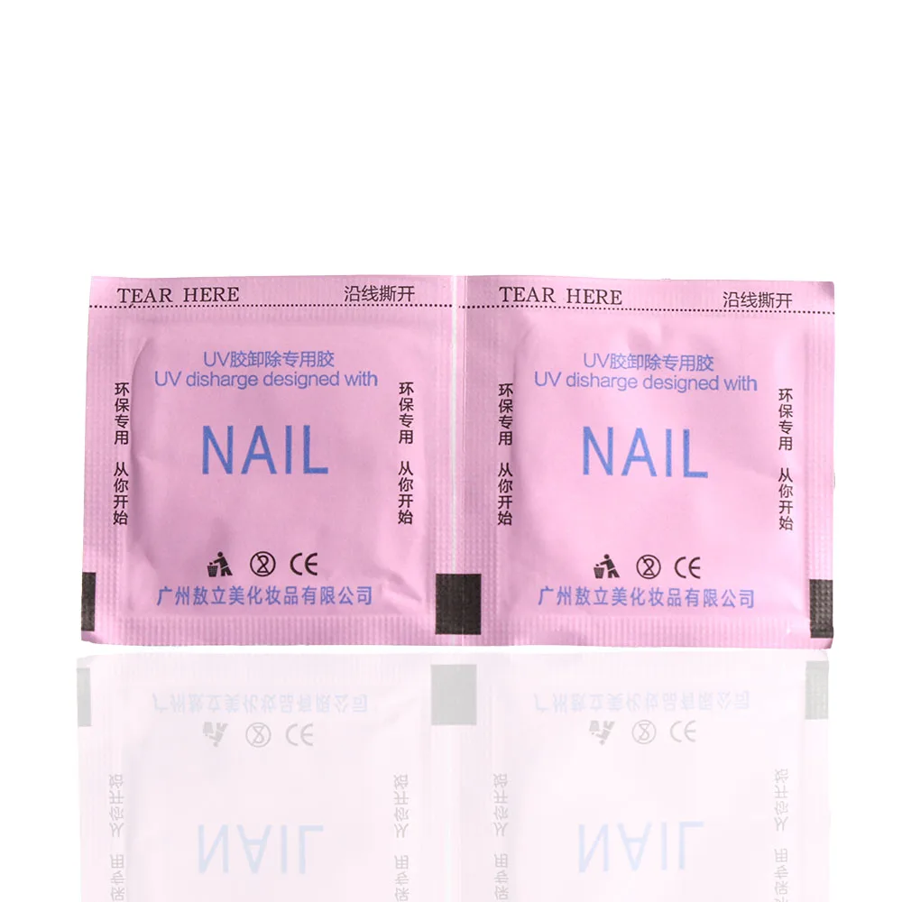 30 шт. салфетки для снятия гель-лака ногтей | Красота и здоровье