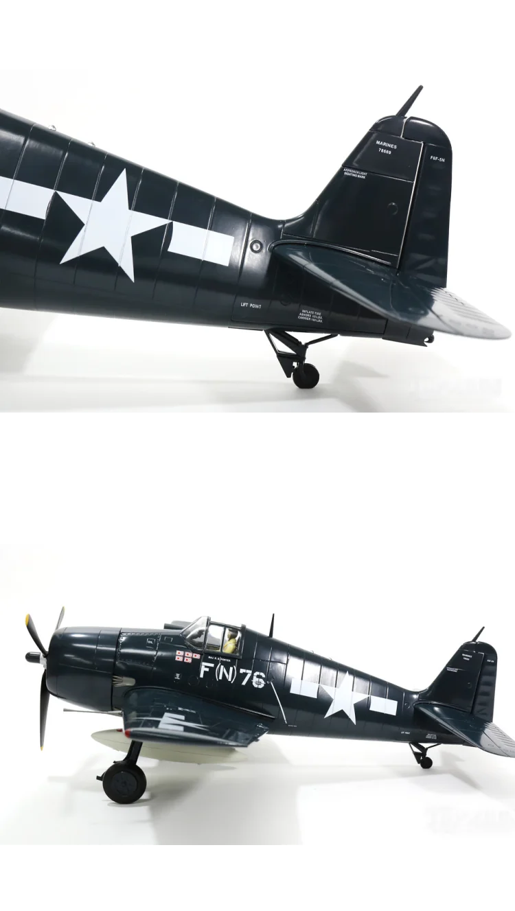 KNL HOBBY HM HA0304 F6F 5N 1/32 сплав самолета Готовая модель хобби мастер Grumman Hellcat Буно 78669 VMF