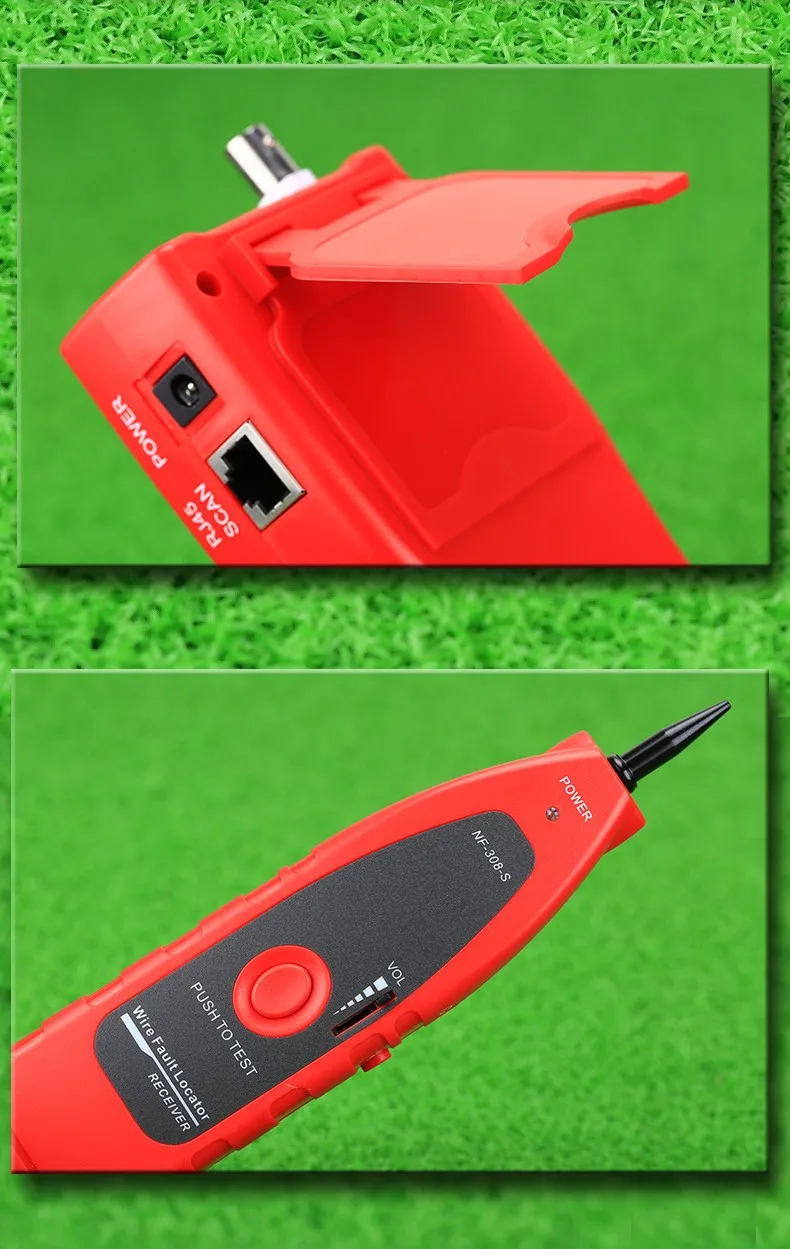 KELUSHI USB коаксиальный NF-308 многоцелевой сети Ethernet LAN телефонный кабель тестер провода трекер
