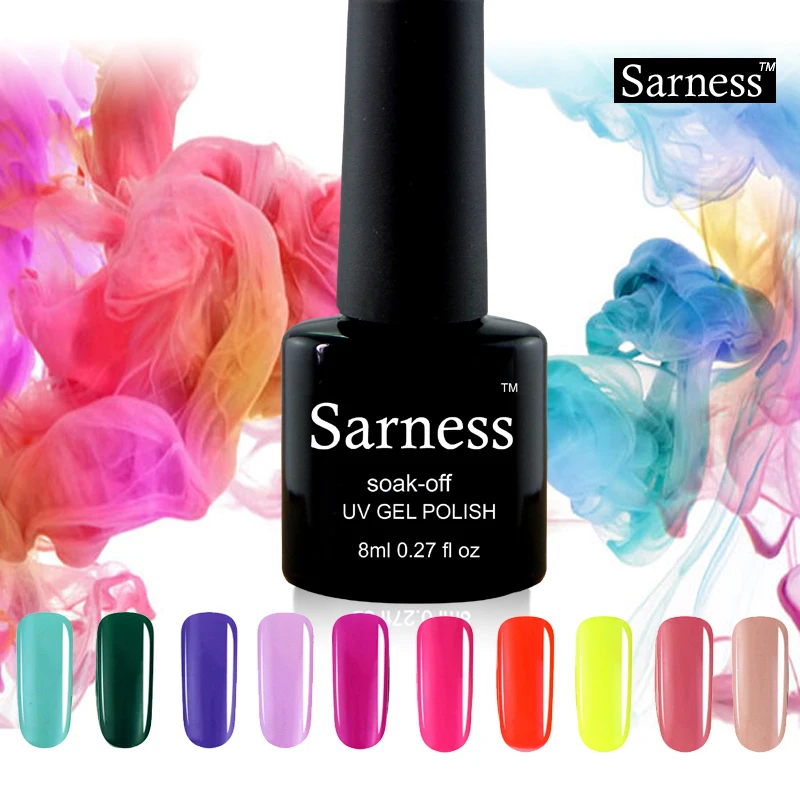 Sarness 3 шт высокого качества УФ гель для ногтей праймер геллак цветной Vernis