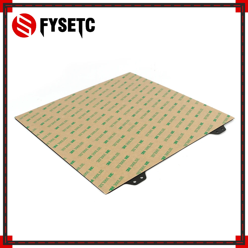 220X220mm Двусторонняя текстурированная пей Рессорная сталь лист + Магнитный B