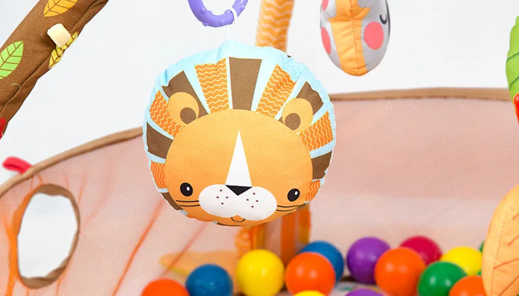 Детская игрушка детский игровой ковер От 0 до 1 года игра Tapete Infantil развивающий ползающий коврик игровой коврик для тренировок коврик мультфильм одеяло мяч яма