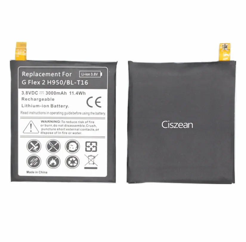 Аккумулятор для LG G flex 2 Vu 4 Vu4 H950 H955 H959 US995 LS996 H955A 3000 мАч|battery for|battery for lglg g battery |