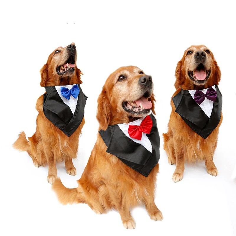 Красивая накидка с хвостом ласточки слюна полотенце для домашних животных и