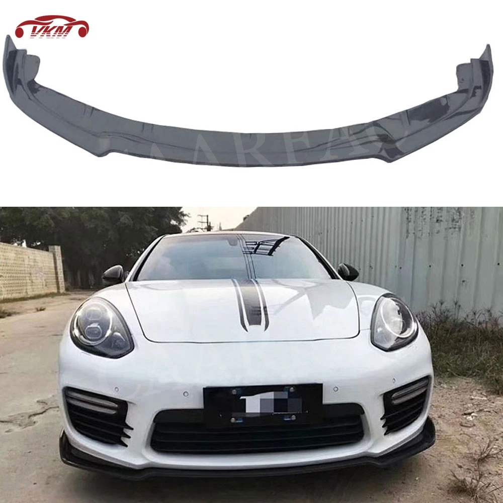 Углеродного волокна передний спойлер для Porsche Panamera GTS Turbo S хэтчбек 4 двери- бампер Защита FRP