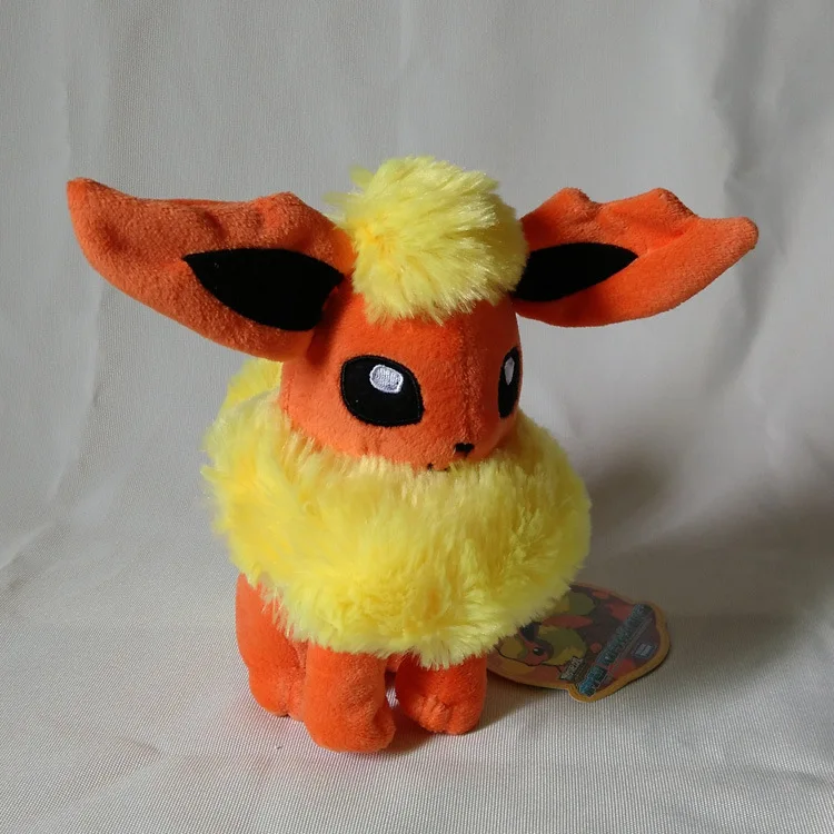 Большая 30 см аниме фигурка Flareon плюшевая игрушка мягкая кукла рождественский