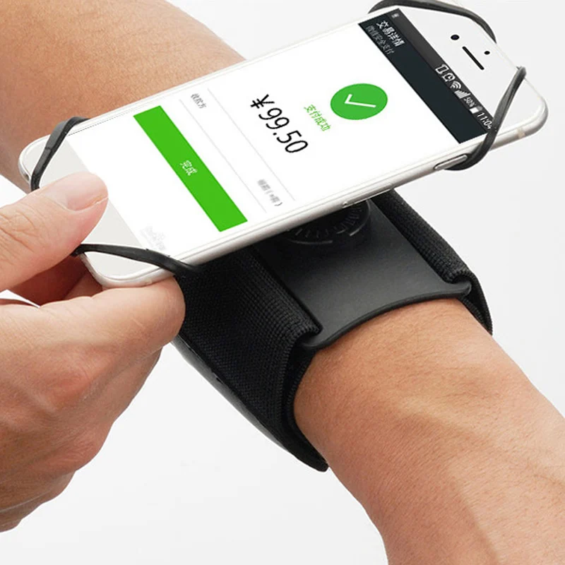 360 Rotatable Sports Running Armband Mobile Phone Holder Forearm Wristband Bag XR649 |