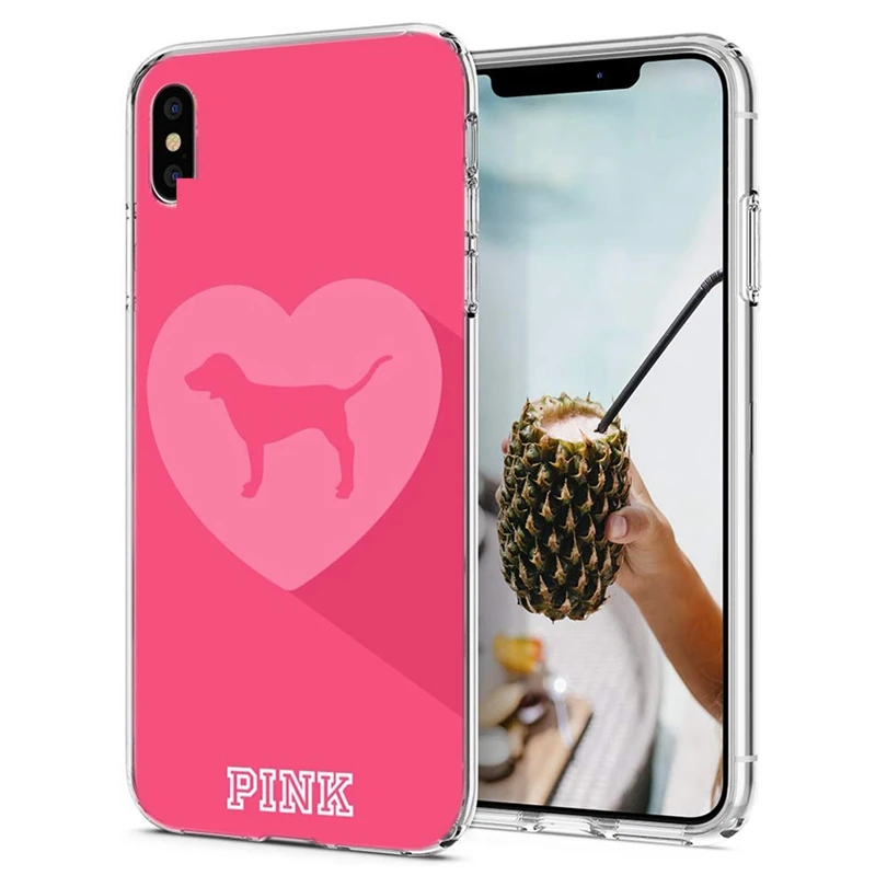 Роскошный чехол из ТПУ для iPhone 7 8 Plus 6 S/6 мягкий дизайн со звездой розовый X XS XR Max